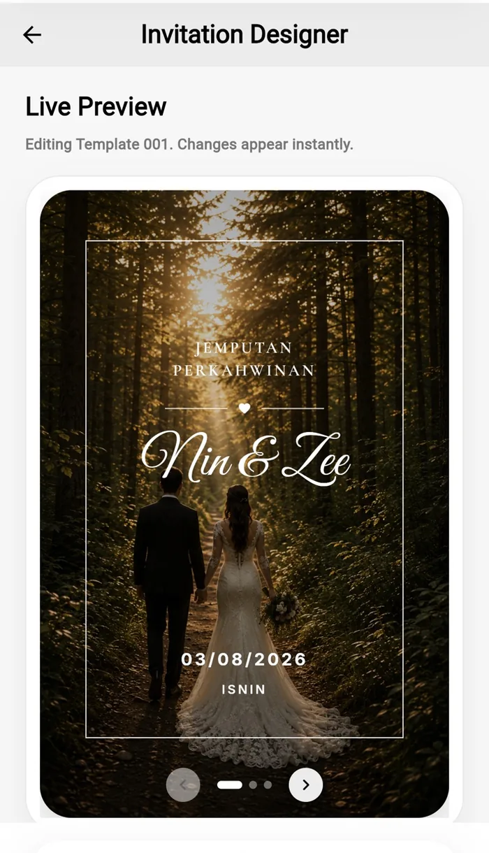 Digital Invitation AIVI